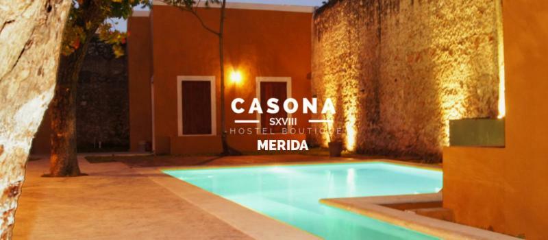 Casona Hostel Boutique Mérida Dış mekan fotoğraf